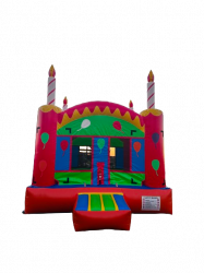 Birthday Candle Bounce House